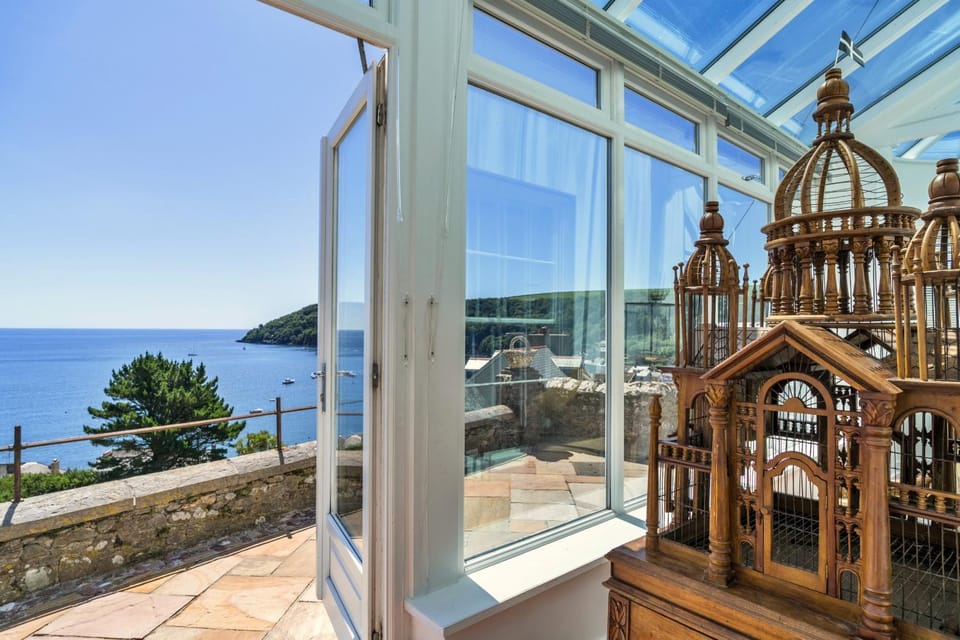 Property building, Patio, Day, View (from property/room), Sea view