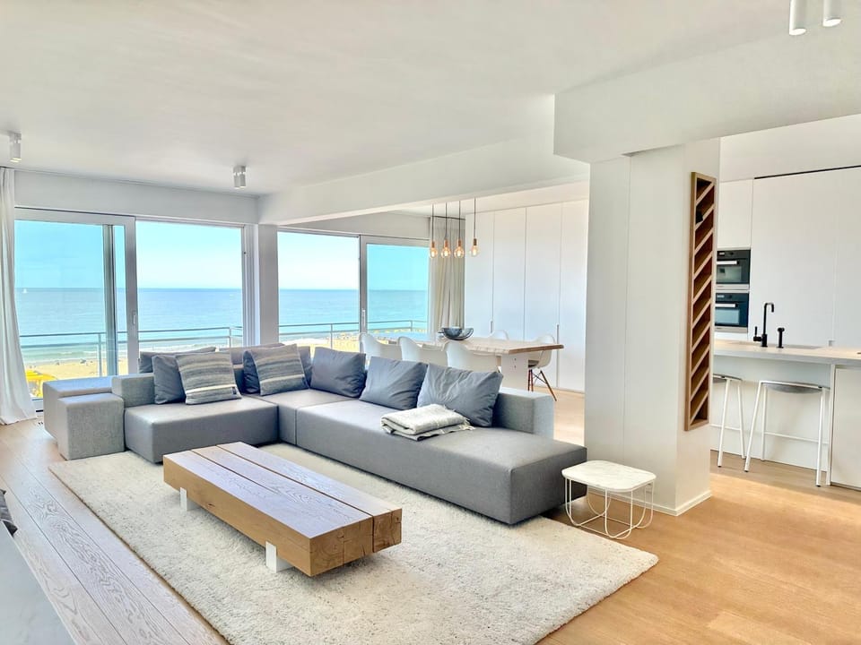 Natural landscape, Living room, Seating area, Sea view
