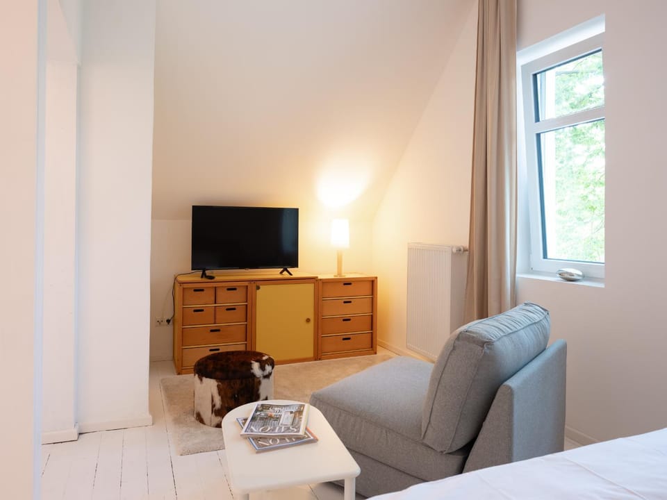 Living room, Seating area, Bedroom