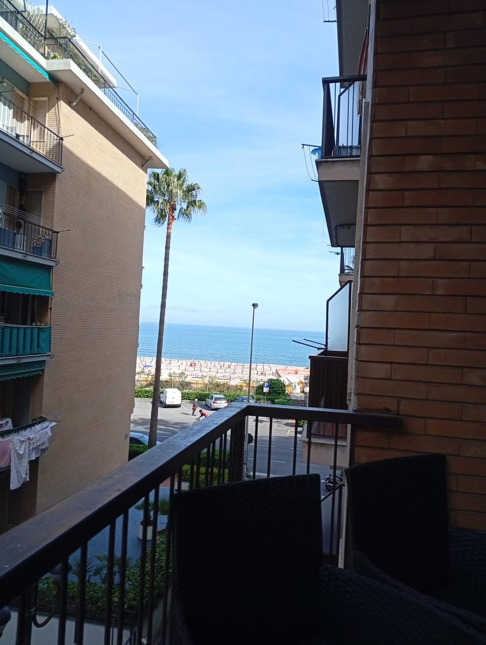 View (from property/room), Balcony/Terrace, Sea view