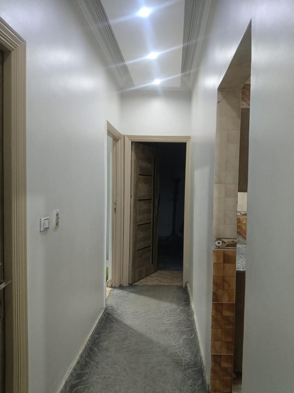 بفضل الله شقه فندقيه مكيفه ونت وحارس عقار تري النيل Apartment in Cairo Governorate