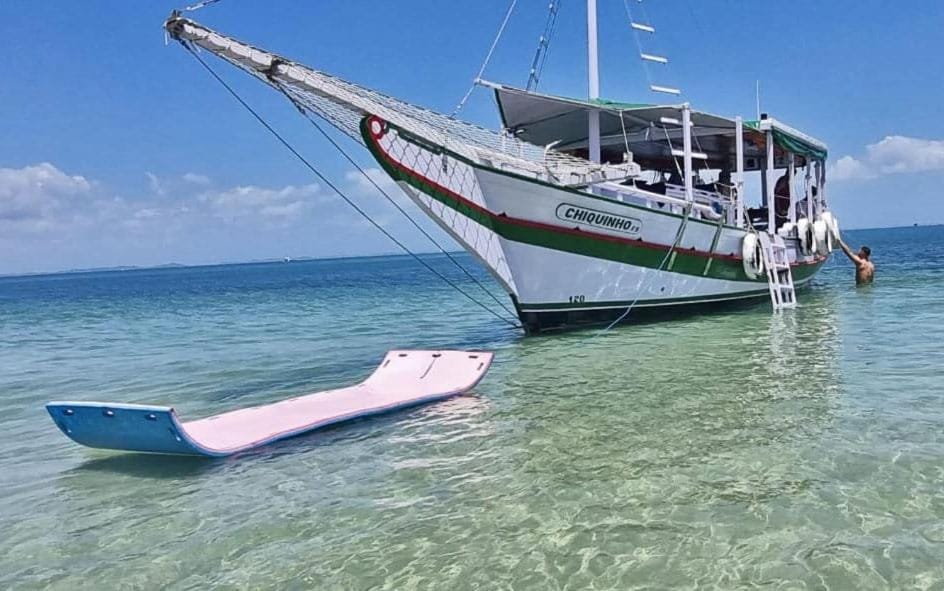 Escunha Docked boat in Salvador