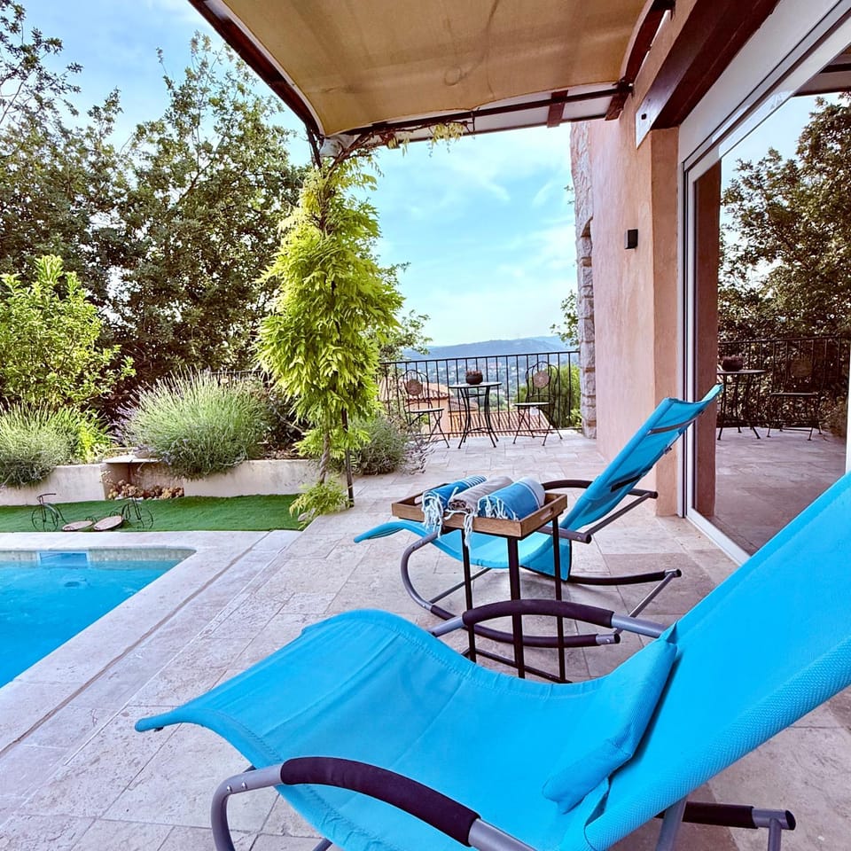 Family Villa Augflor with Pool and Garden Villa in Saint Paul de Vence