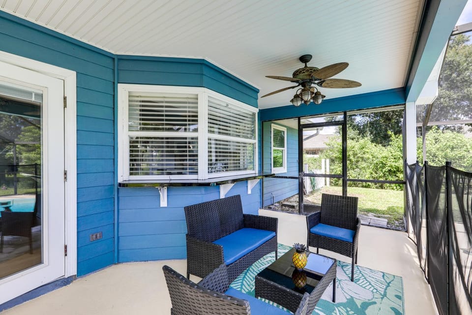 6 Mi to St Lucie River Family Home with Patio! House in Port Saint Lucie