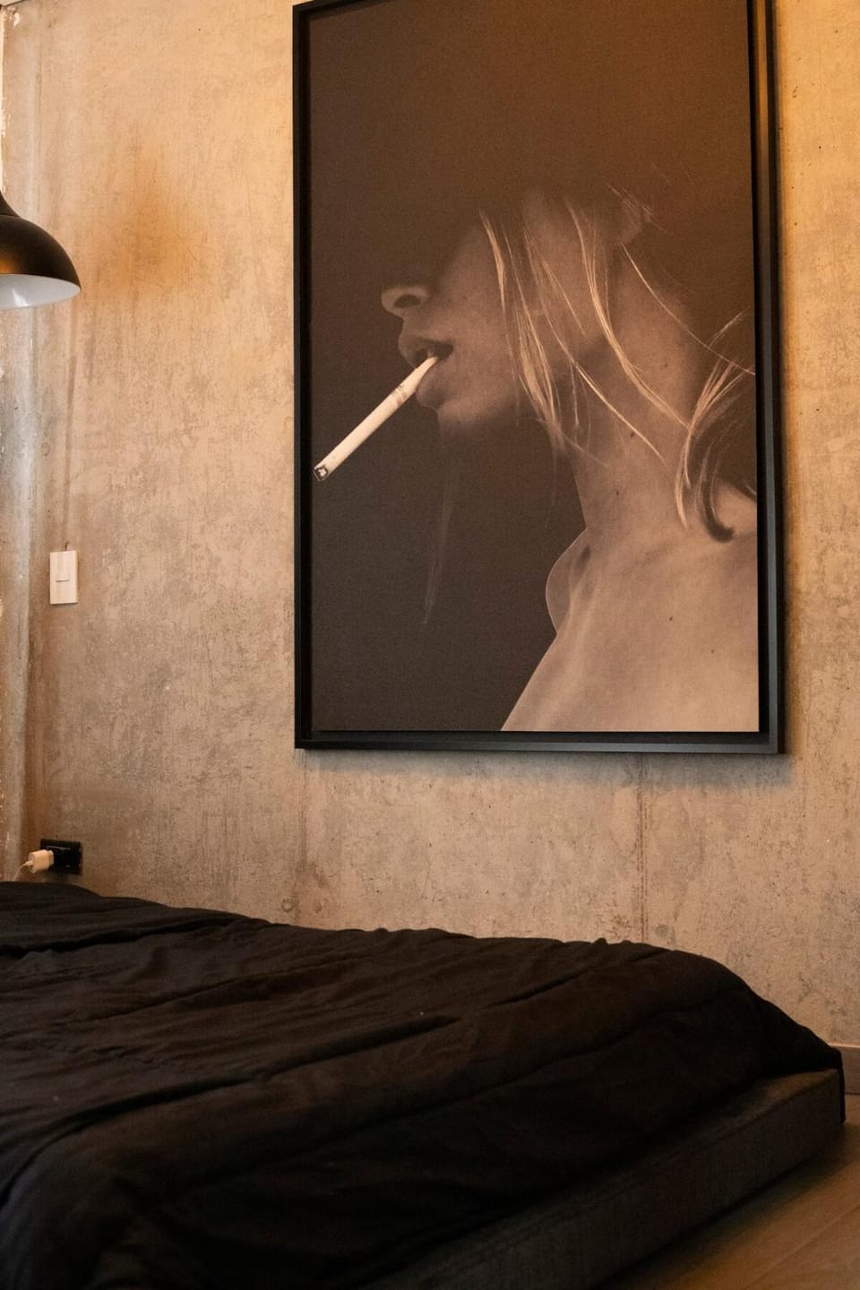 Bed, Photo of the whole room, Decorative detail, Bedroom