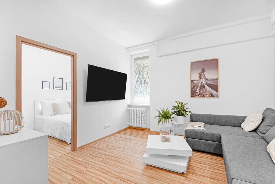 Spacious 3BR Apt by Bus station Nivy Mall with AC Apartment in Bratislava