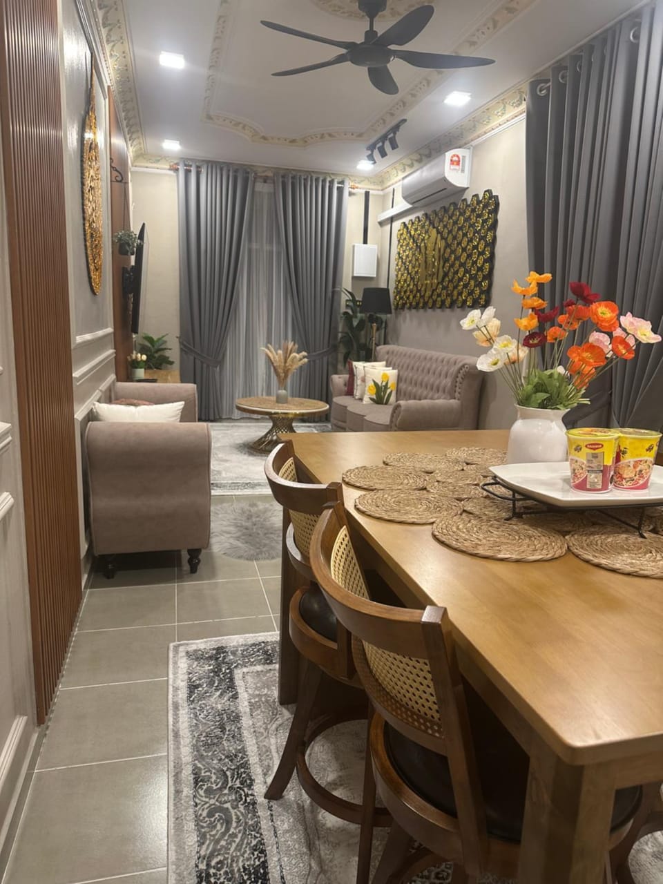 Dining area