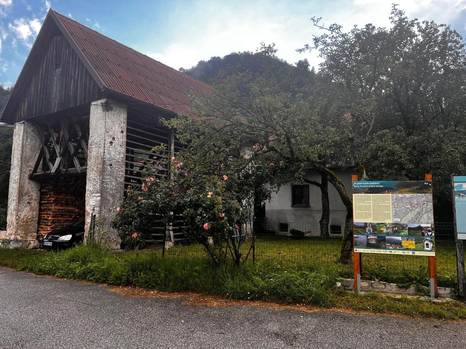 Property building, Garden view