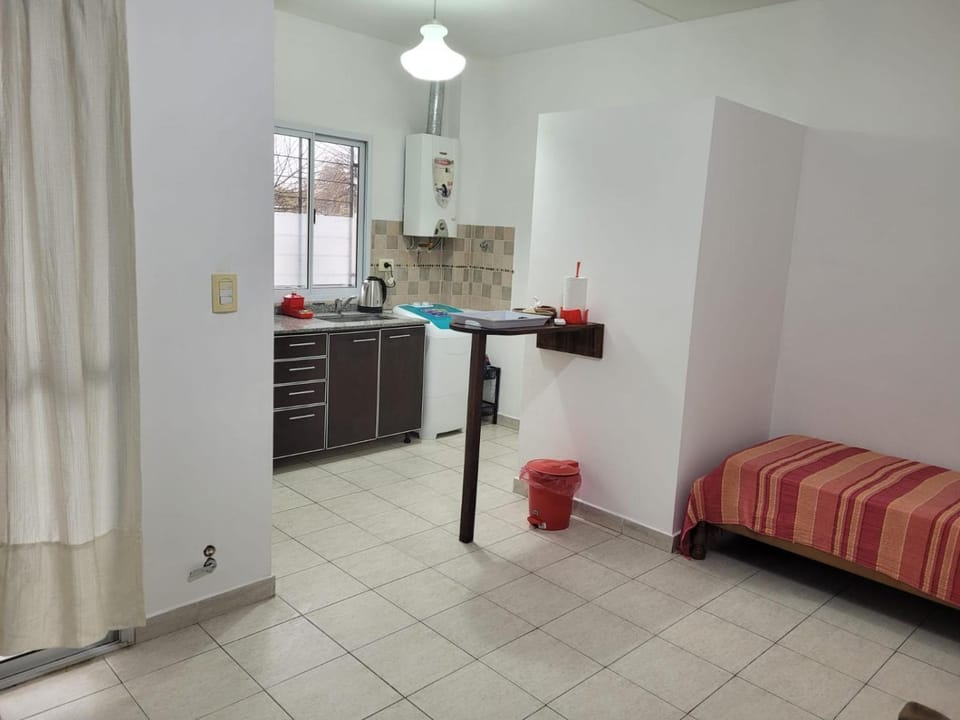 Bed, Kitchen or kitchenette