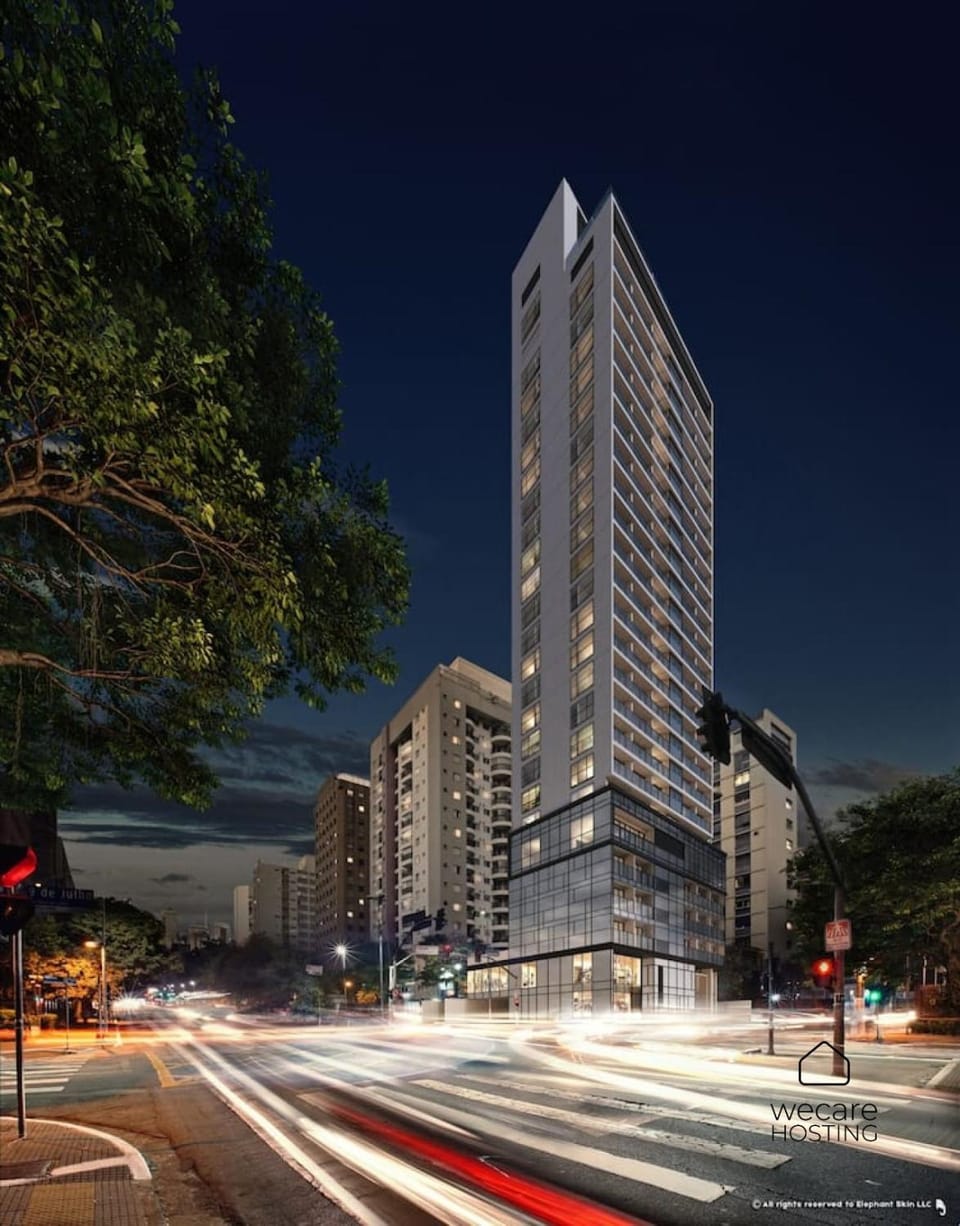 Studio na Alameda Lorena nos Jardins com Piscina na Cobertura Solario e Academia WeCare Apartment in Sao Paulo City