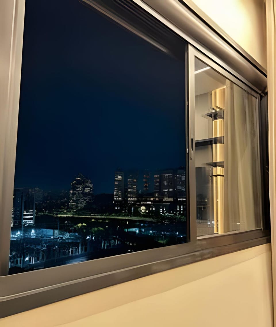 Night, View (from property/room), City view, Landmark view