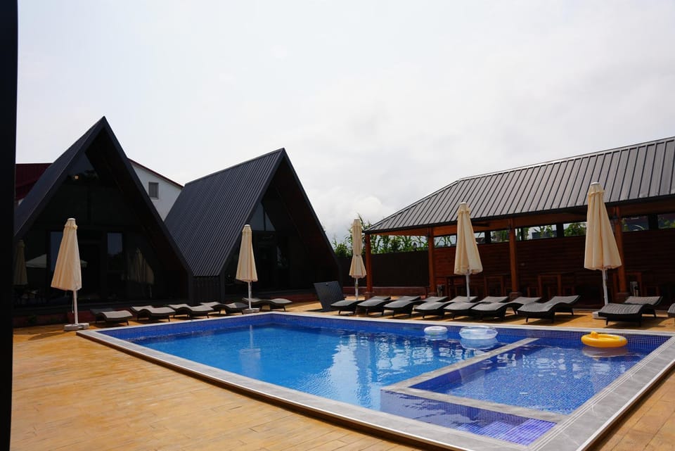 Day, Balcony/Terrace, Pool view, Swimming pool, sunbed