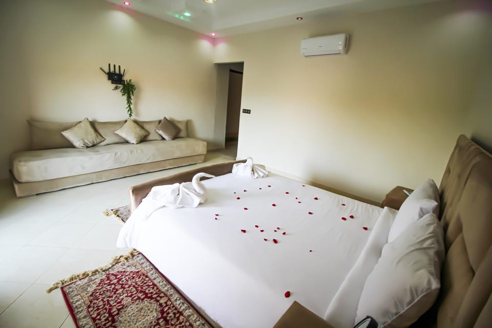 Bed, Living room, Photo of the whole room, Bedroom, towels