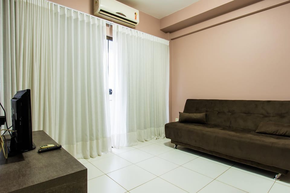 Flat completo com piscina e academia no Setor Bueno em Goiânia Apartment in Goiania