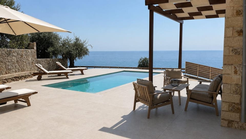 Petra Mare Villa in Peloponnese, Western Greece and the Ionian