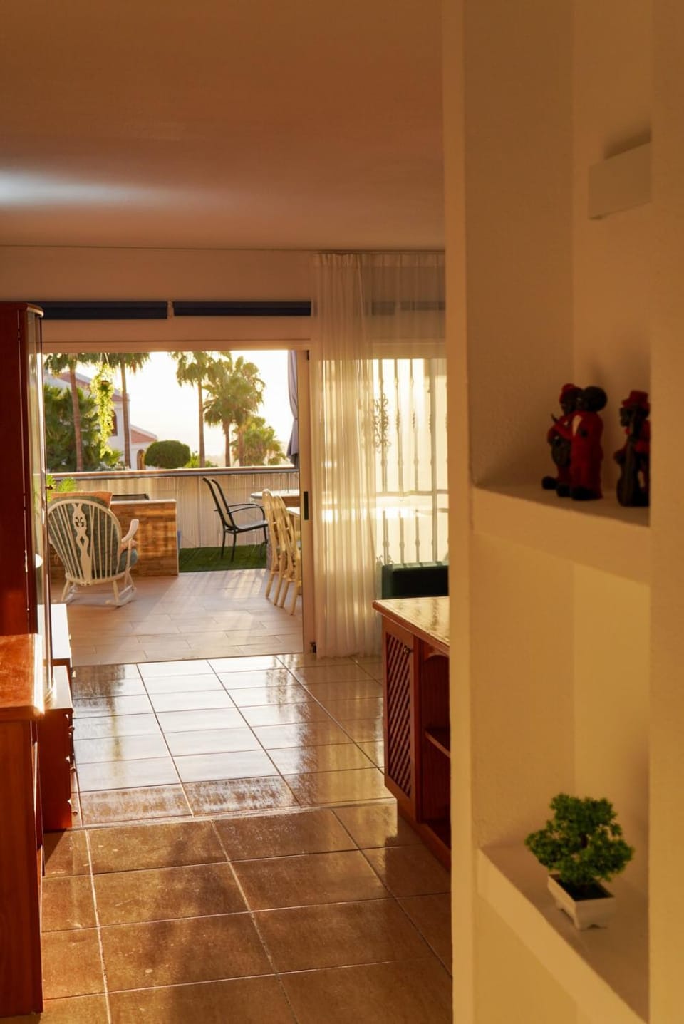 Patio, View (from property/room), Living room
