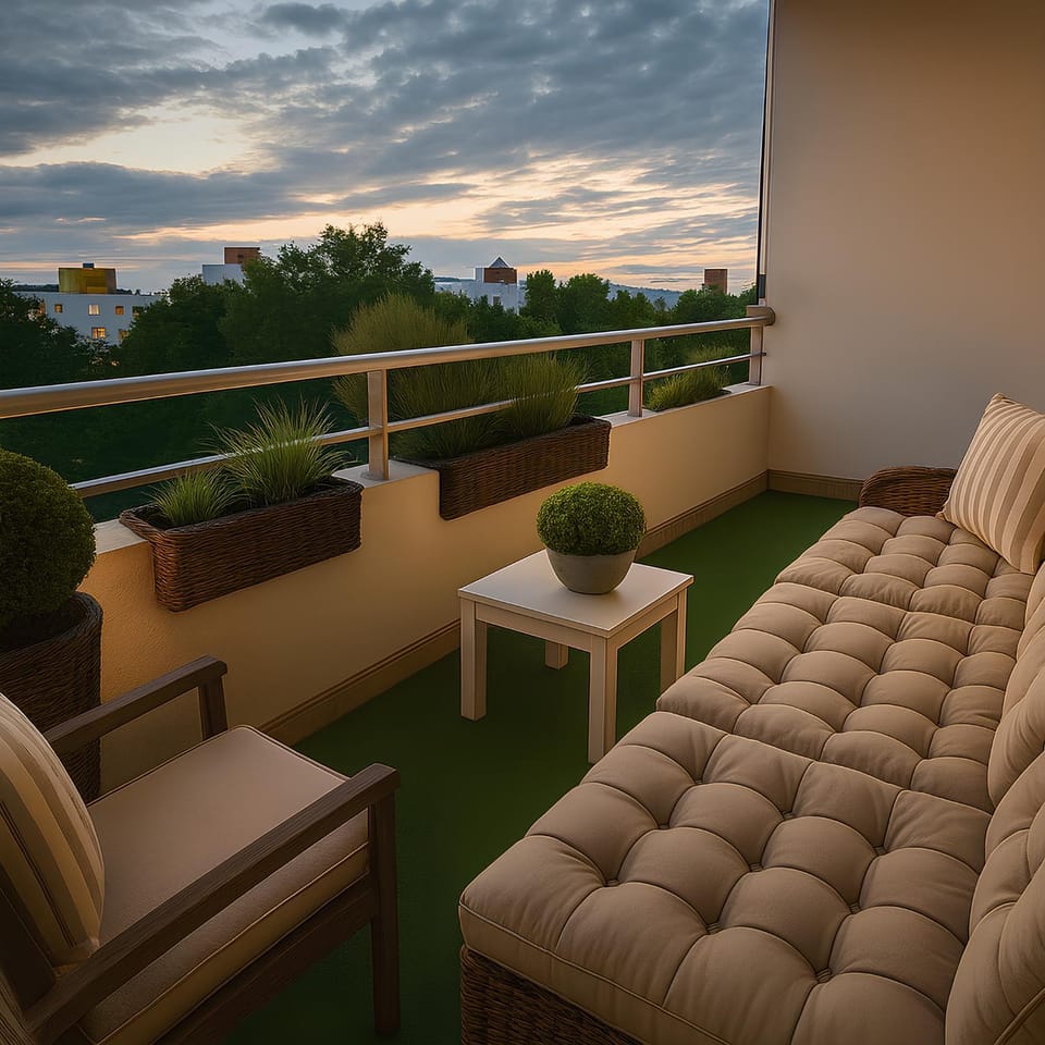 StadtLicht Residence l Panorama Balkon Apartment in Koblenz