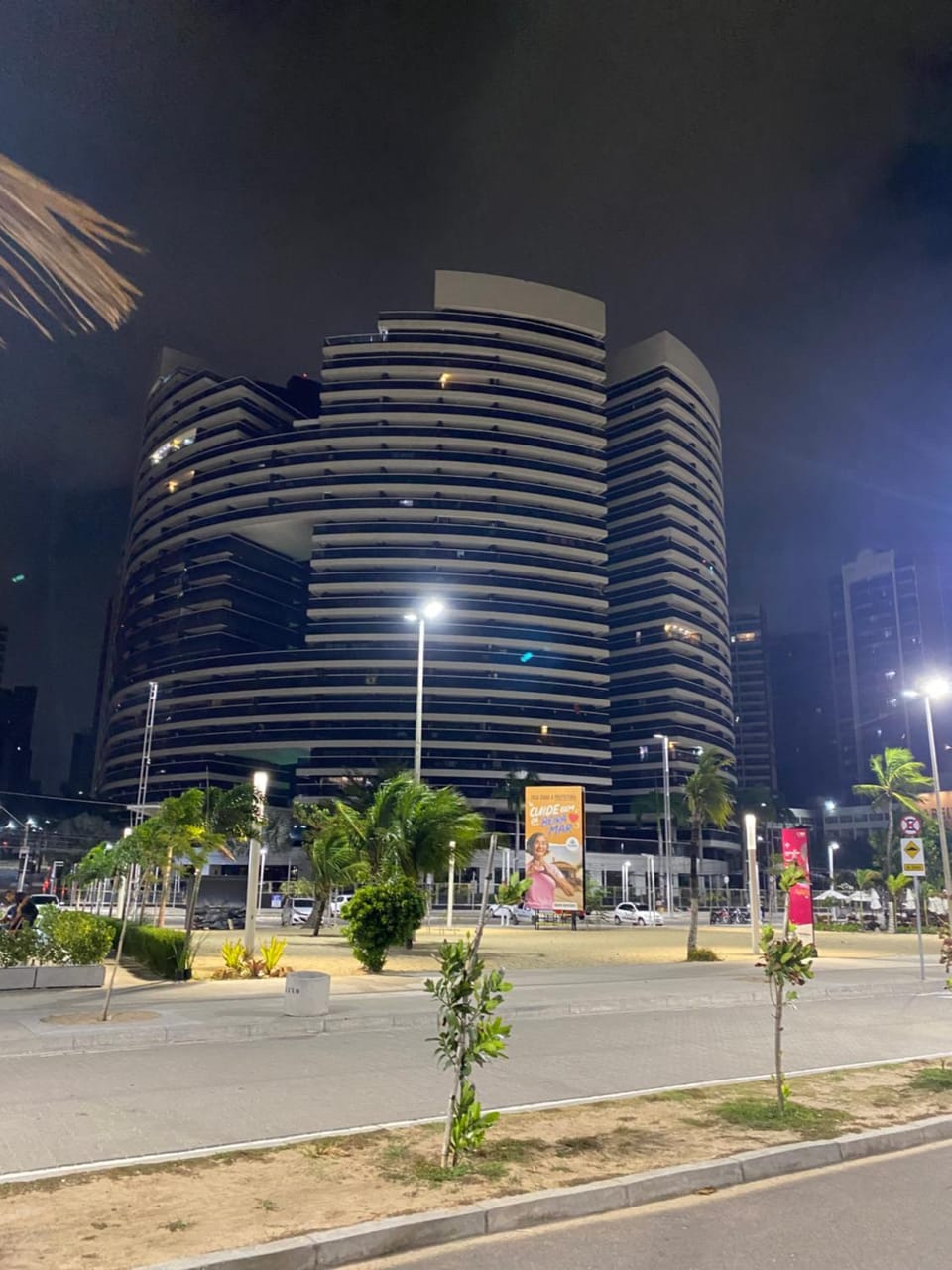 Property building, Night, Location