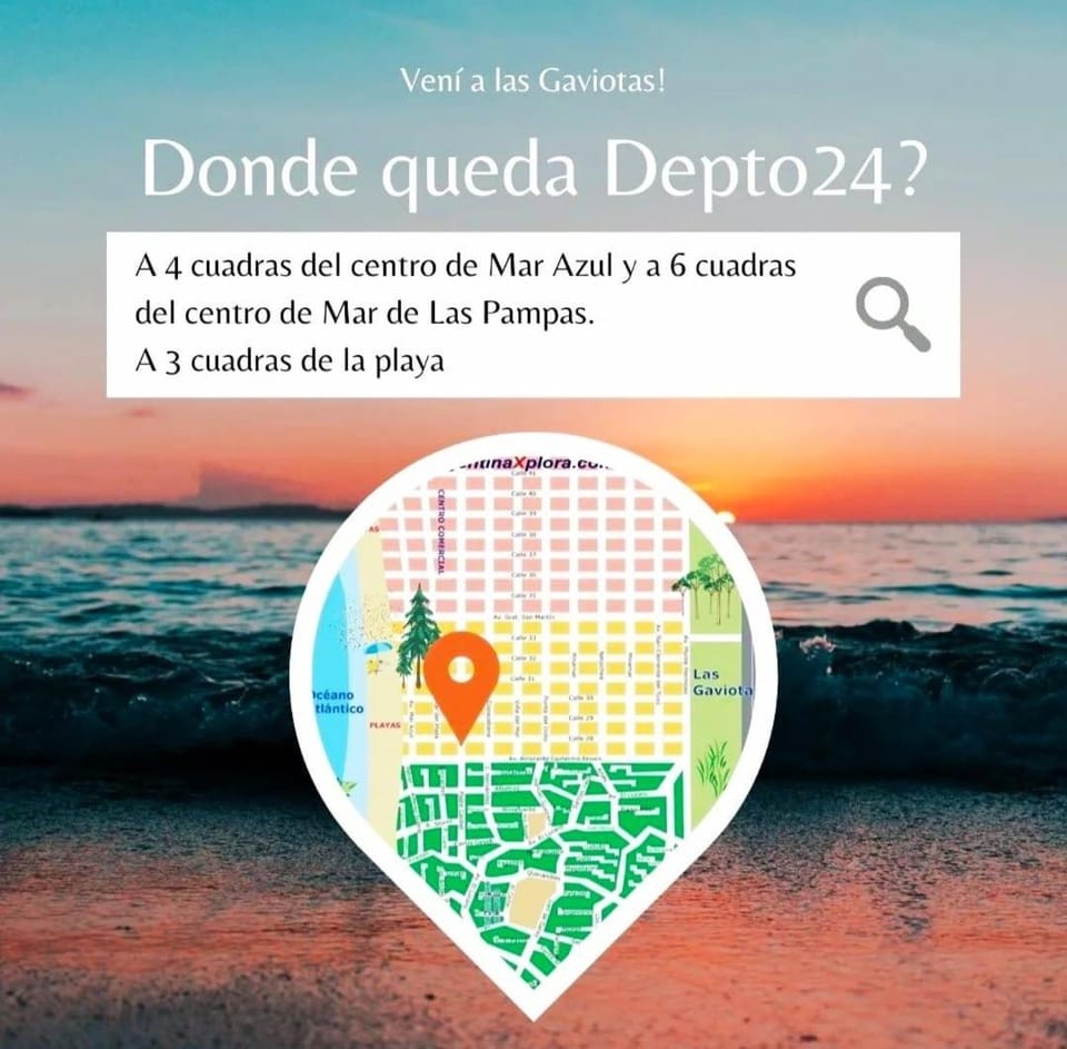 Depto 24 Punta Pampa Apartment in Mar de las Pampas
