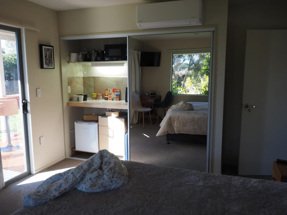 Bed, Kitchen or kitchenette, Photo of the whole room, wardrobe, air conditioner