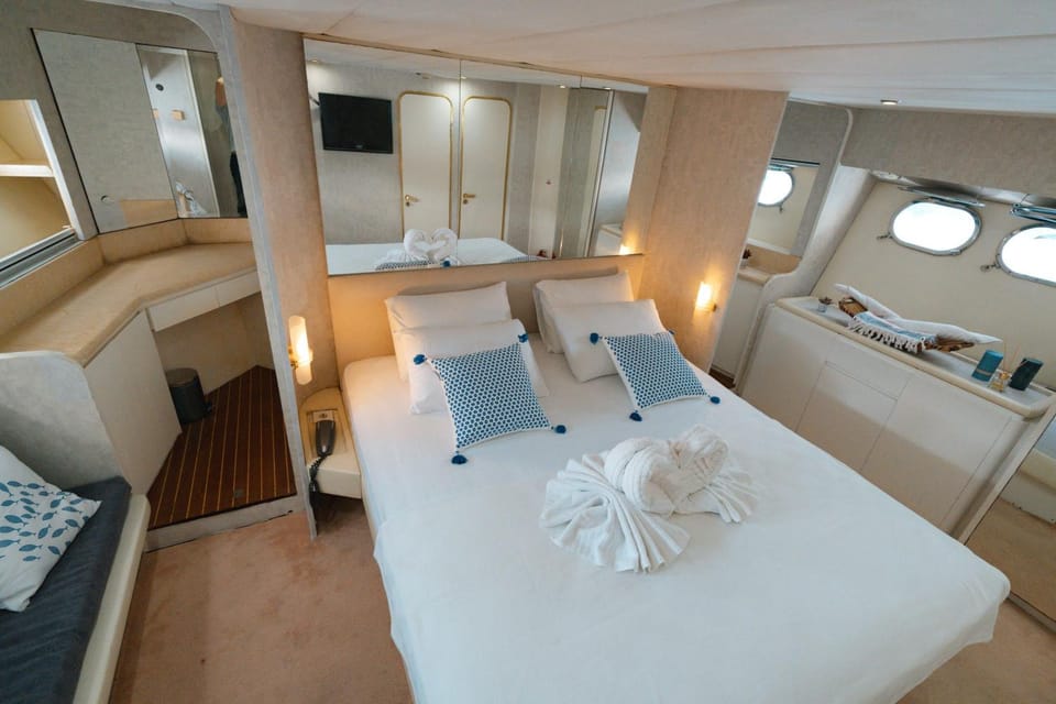 Bona Dea 27m Motoryacht Docked boat in Bodrum