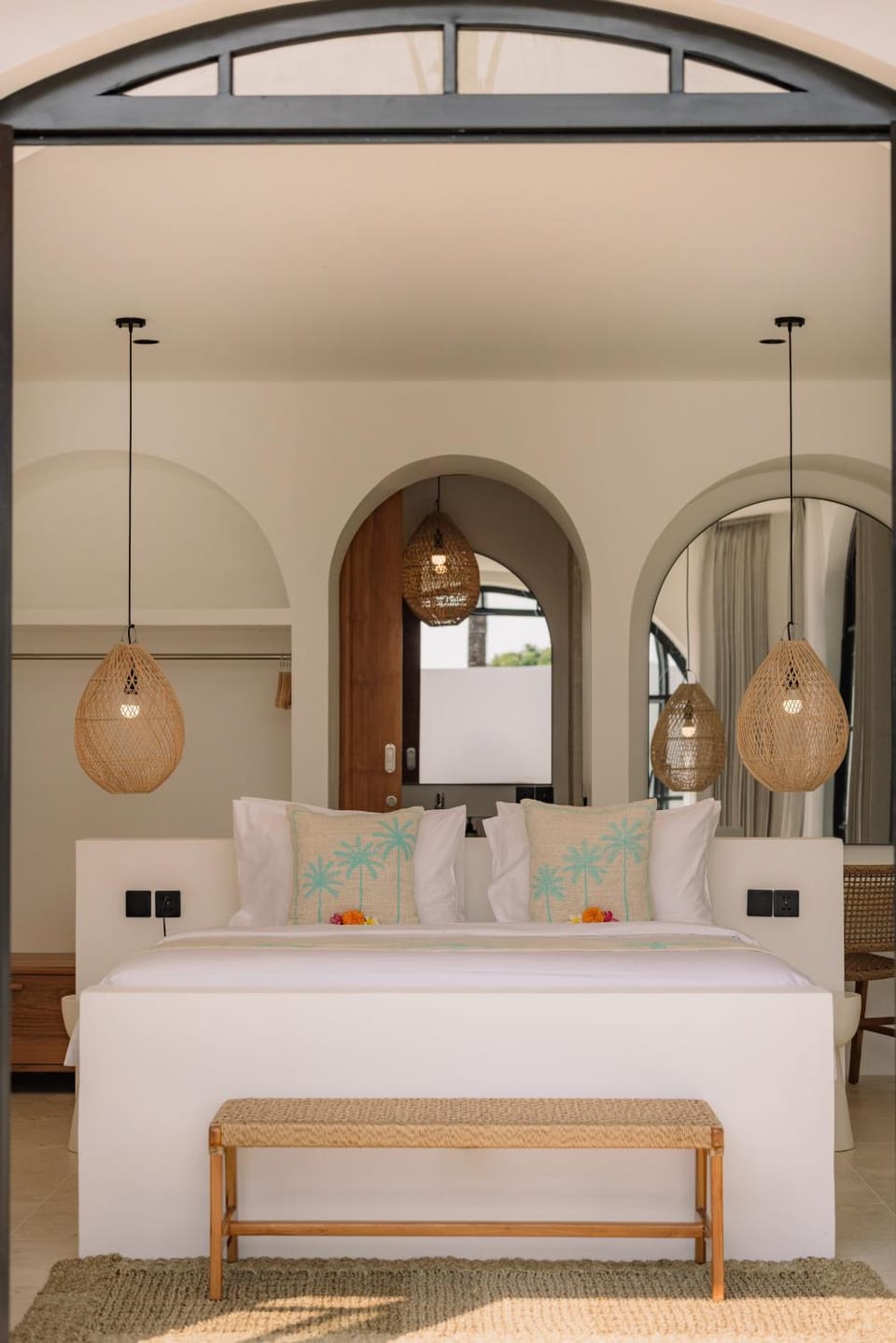 Bed, Living room, Bedroom