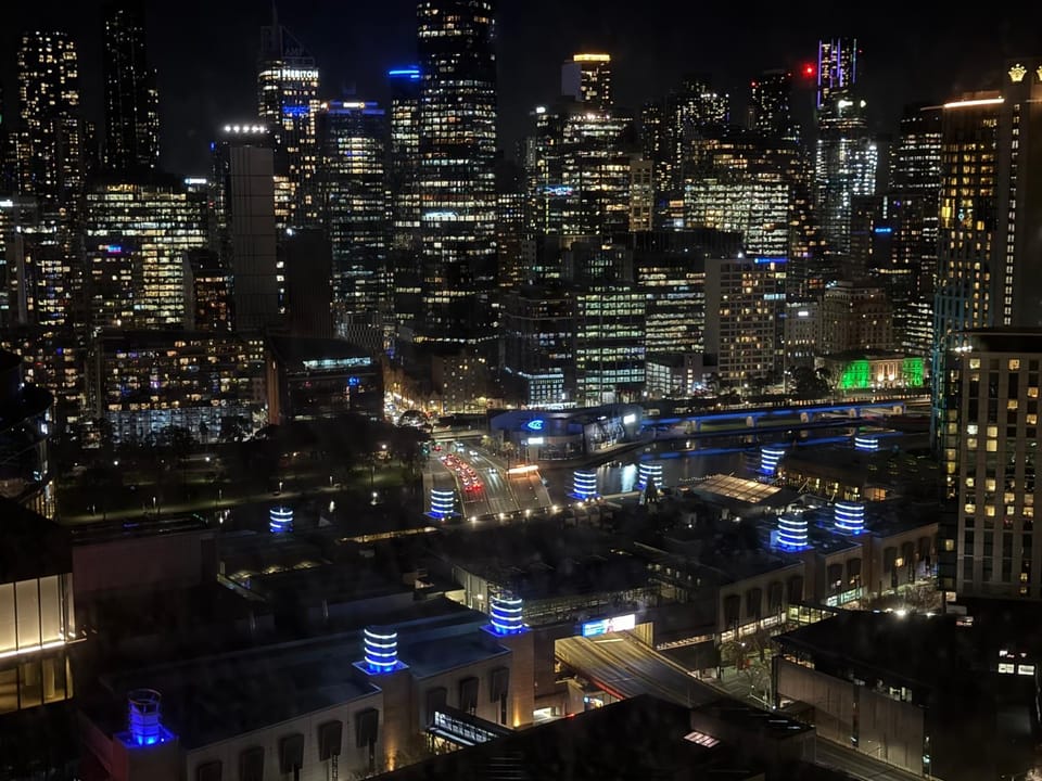 Night, City view