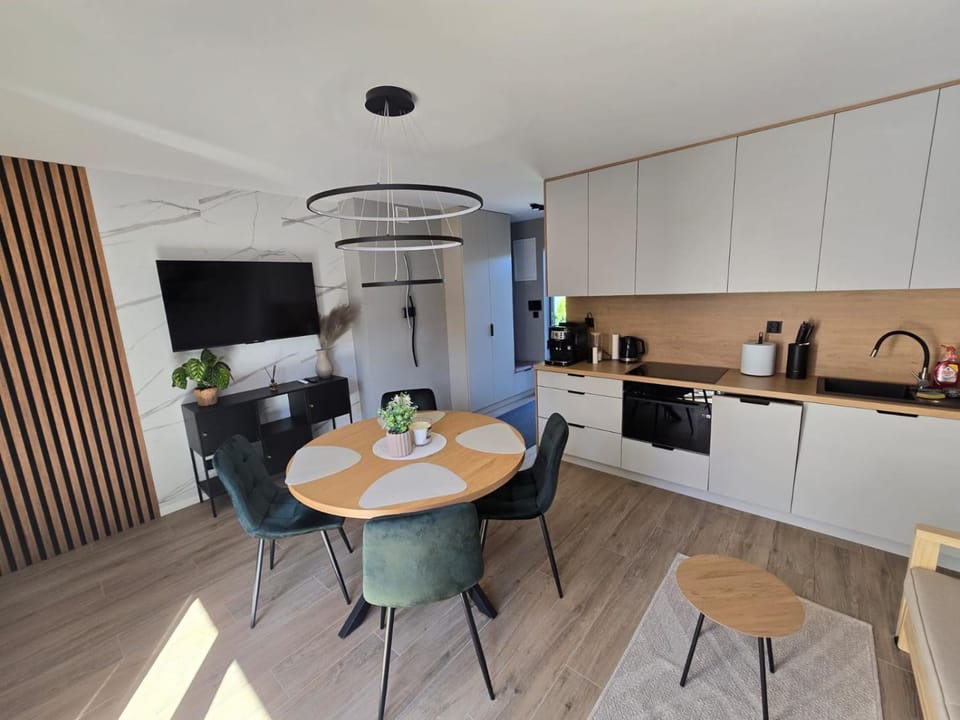 Coffee/tea facilities, Kitchen or kitchenette, Living room, Dining area, oven, stove, toaster