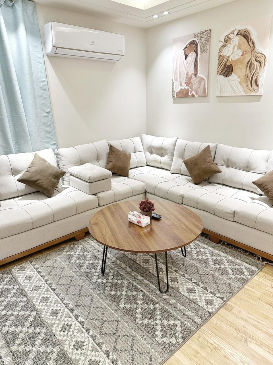 شقة واسعة بغرفة نوم وصالة Apartment in Riyadh