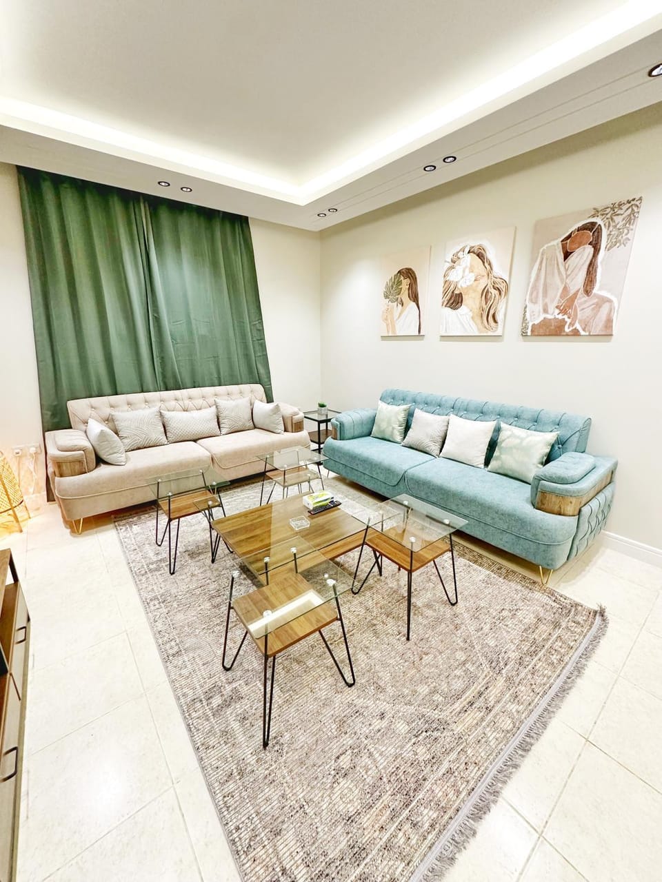 شقة عائلية بغرفتي نوم وصالة Apartment in Riyadh