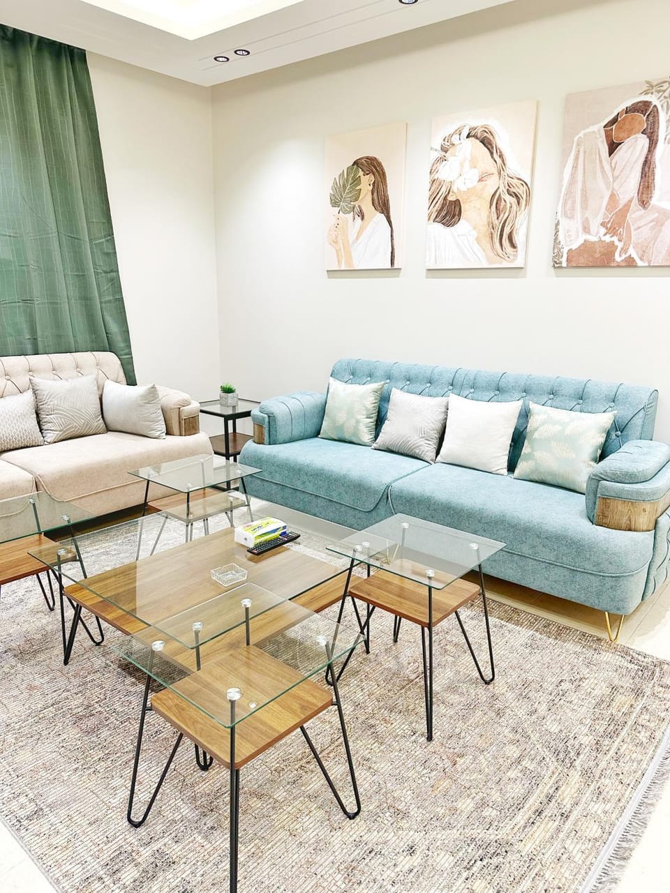 شقة عائلية بغرفتي نوم وصالة Apartment in Riyadh