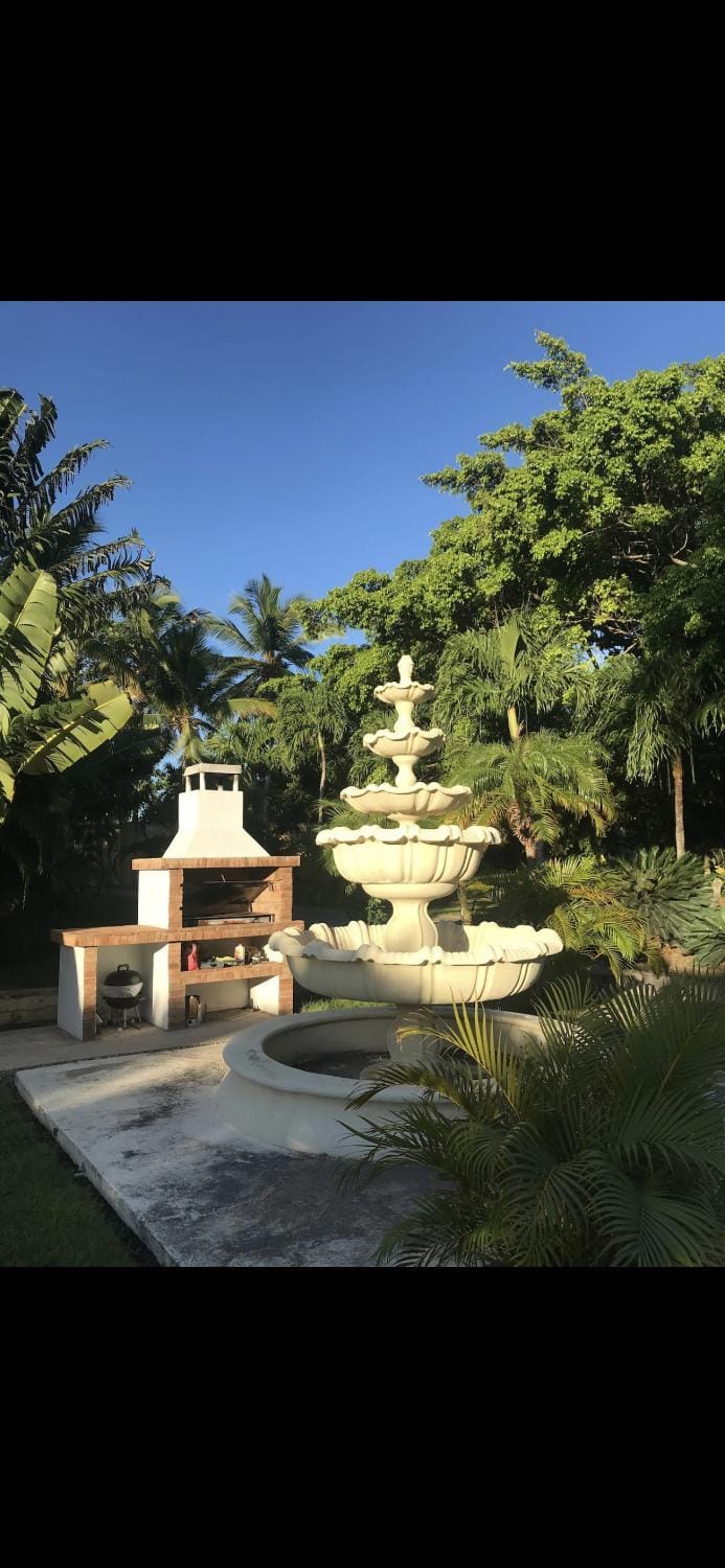 Natural landscape, Garden, Garden view