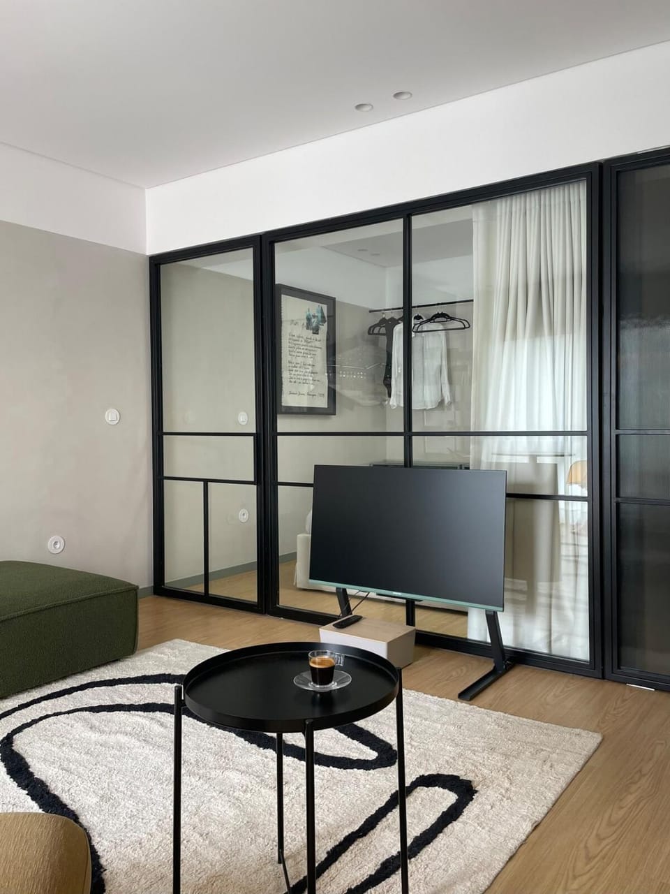 Green & Grey Loft Apartment in Matosinhos