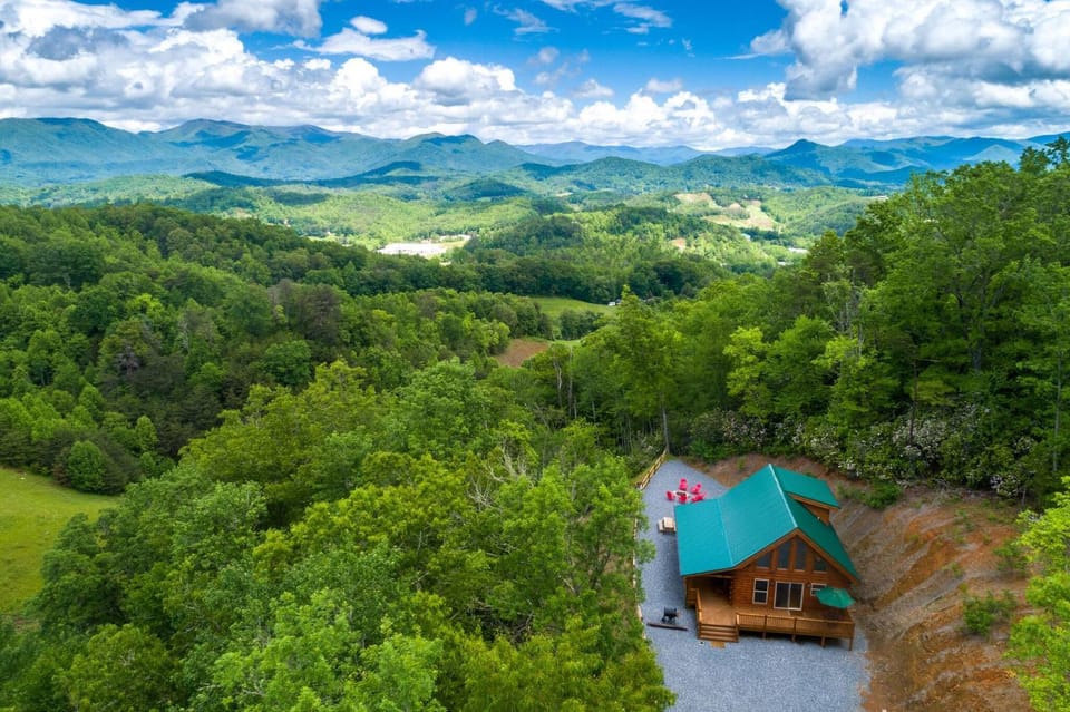 Natural landscape, Bird's eye view, View (from property/room), Mountain view