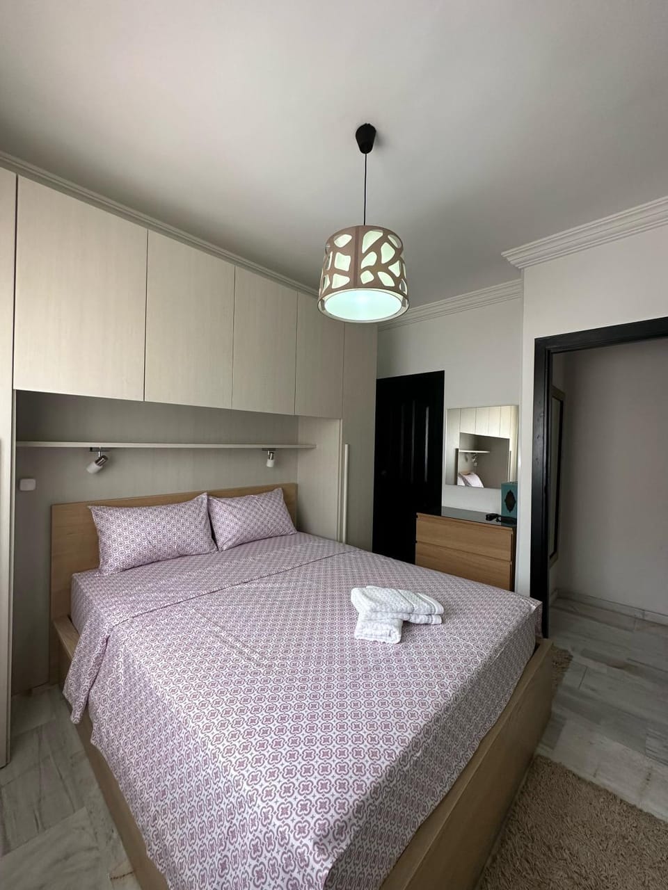 Bed, Photo of the whole room, Bedroom, wardrobe