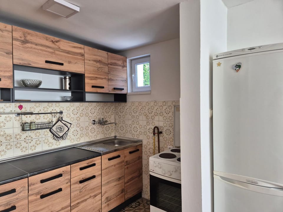 Kitchen or kitchenette, kitchen