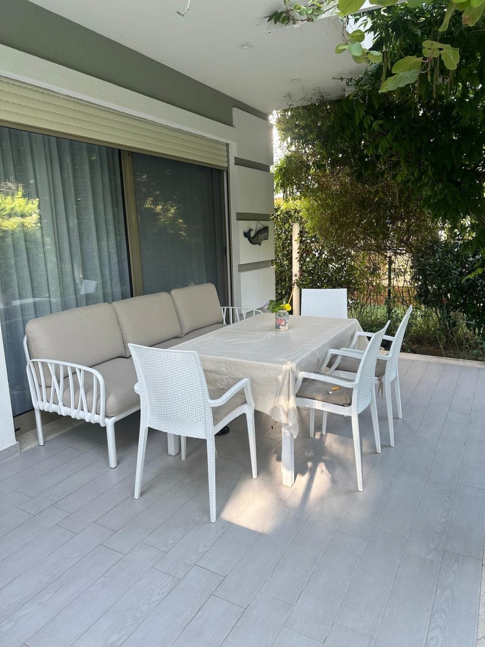 Patio, Garden, Balcony/Terrace, Seating area, Garden view