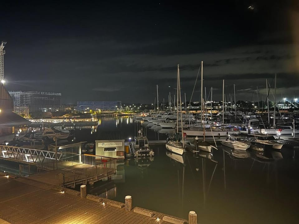 Night, Sea view