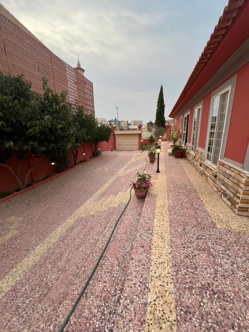 Property building, Garden