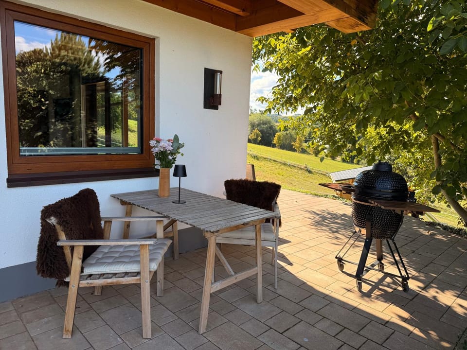 BBQ facilities, Garden view
