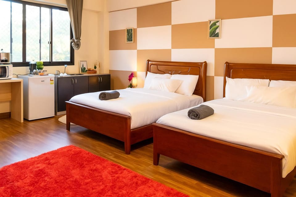 Apia Studio, 2 Beds, AC, Wi-fi, TV, 5min to town 211 Apartment in Apia
