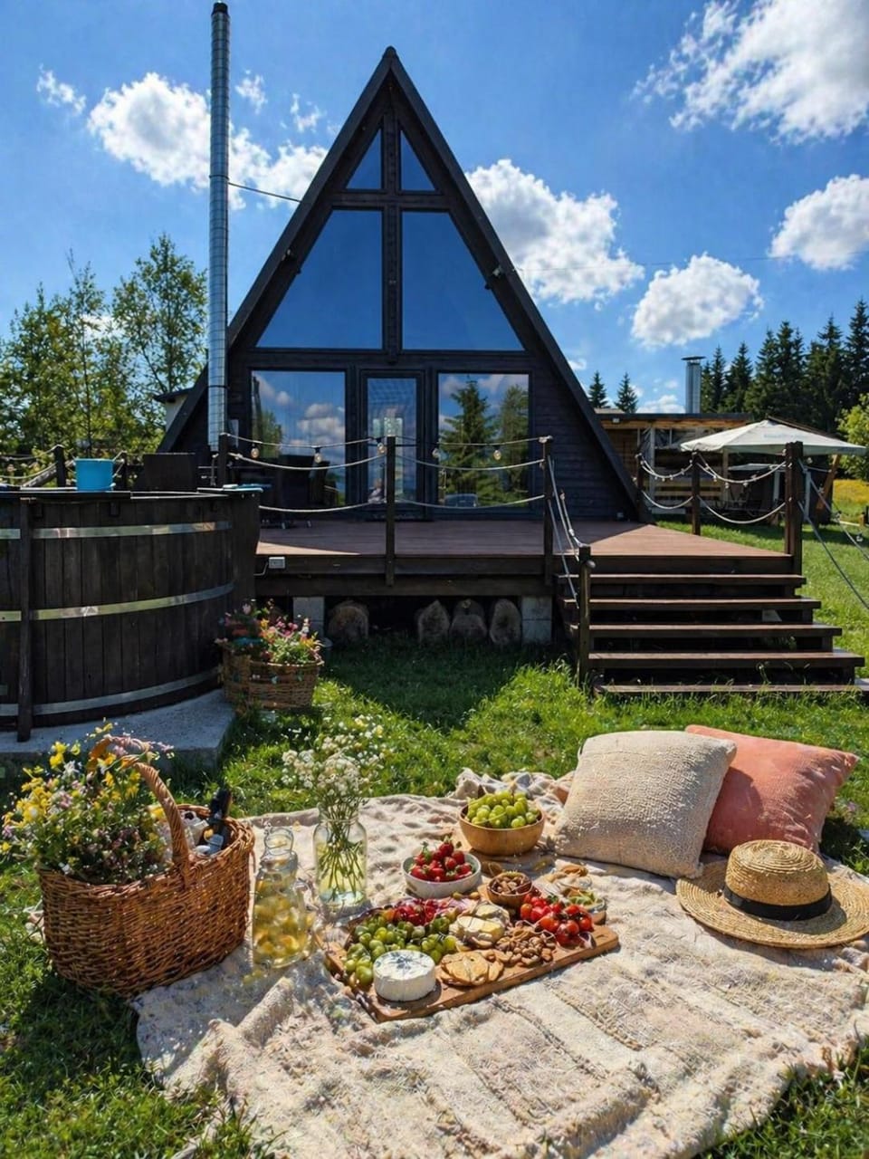 Cabana Golden Sunset Farm Stay in Cluj County