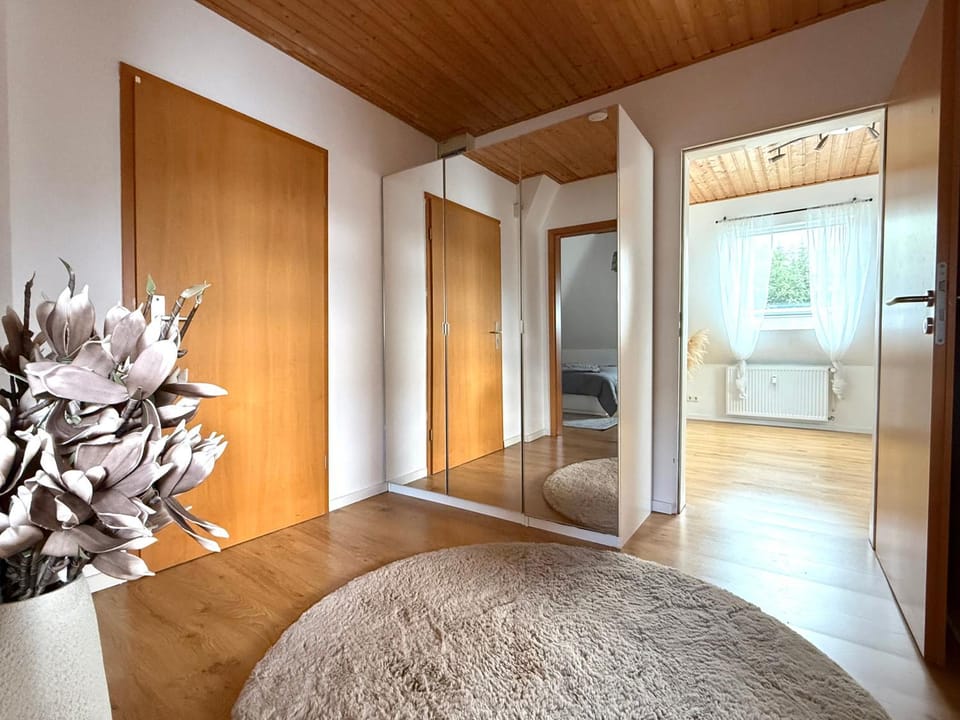 Photo of the whole room, wardrobe