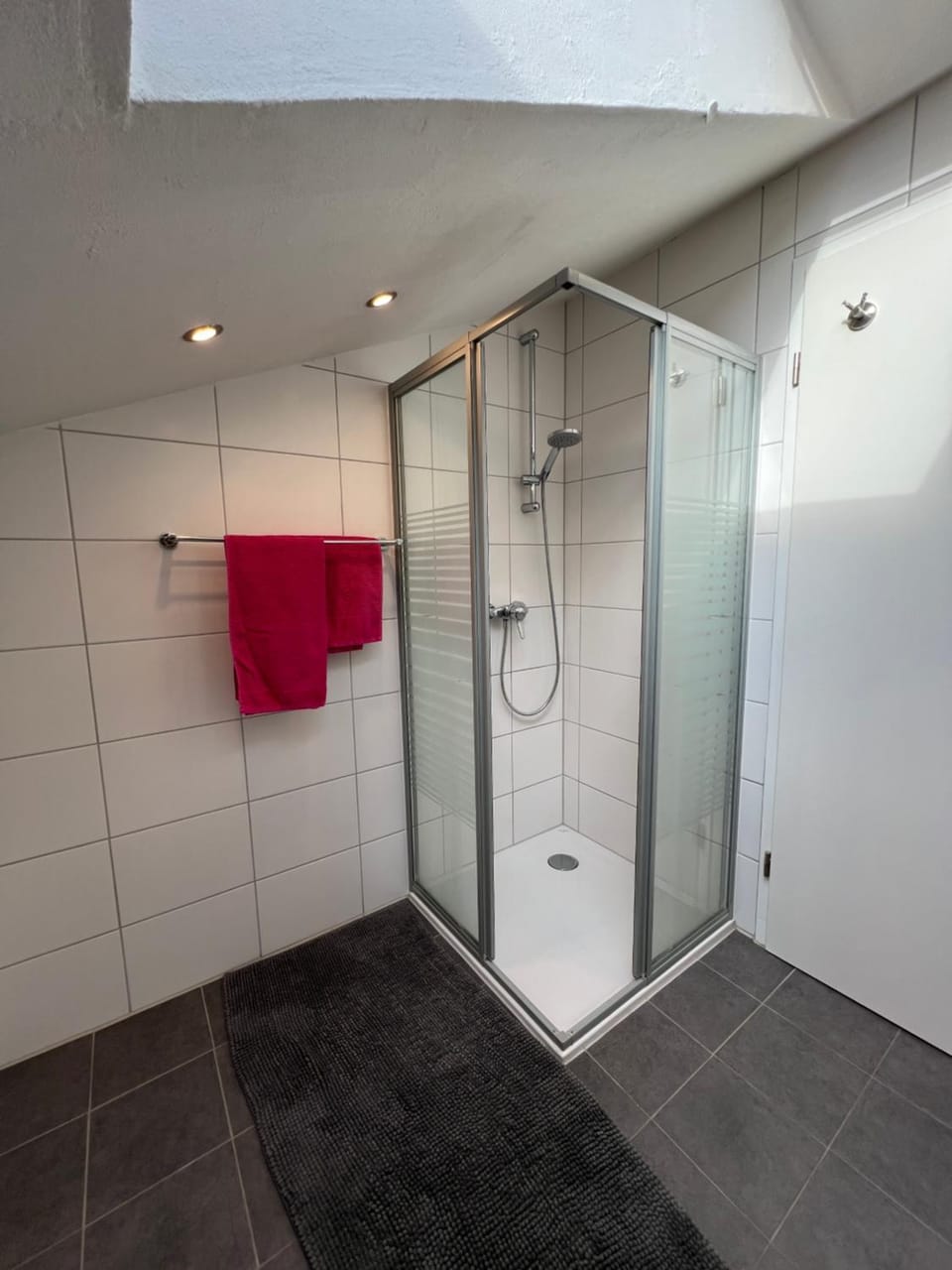 Shower, Bathroom, towels