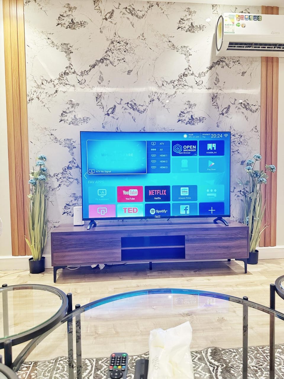 شقة واسعة بغرفتي نوم Apartment in Riyadh
