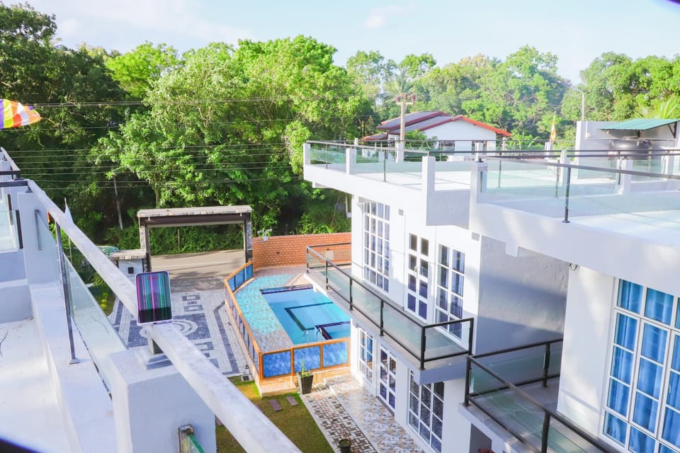 Property building, Pool view, Swimming pool