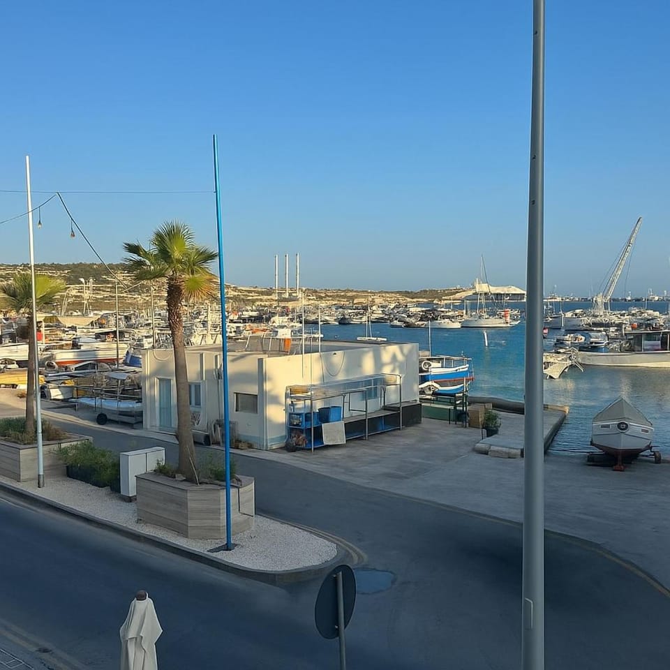 Marsaxlokk Seafront Harbour View Apartment in Malta