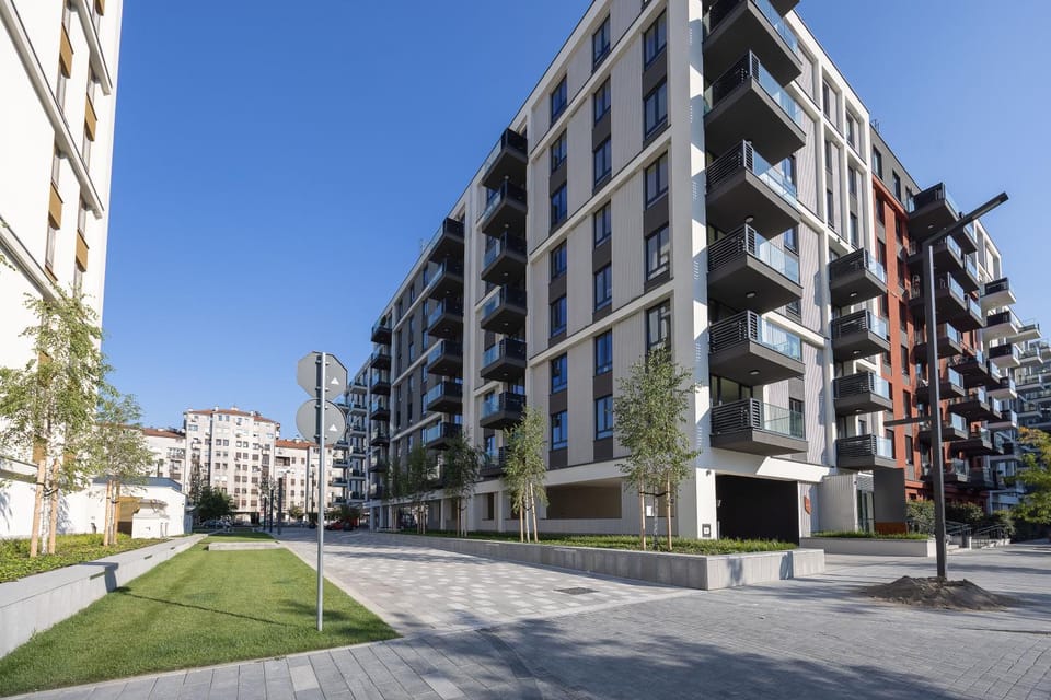 Property building, Patio, Quiet street view