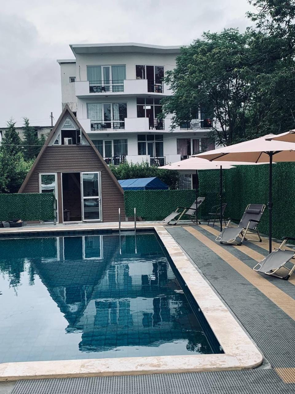 Property building, Pool view, Swimming pool, Swimming pool