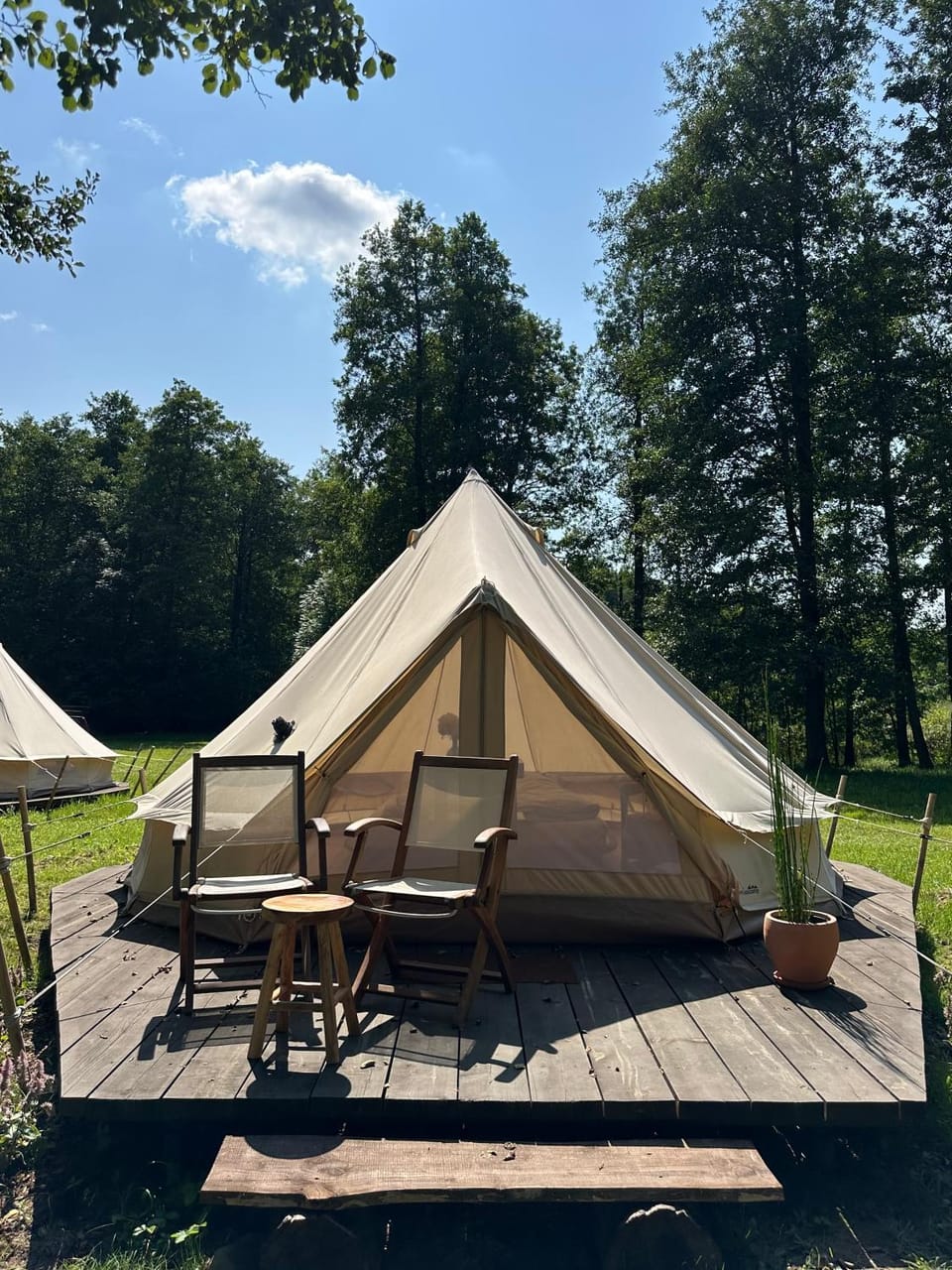 Glamp Juodis Campground/ 
RV Resort in Vilnius County, Lithuania